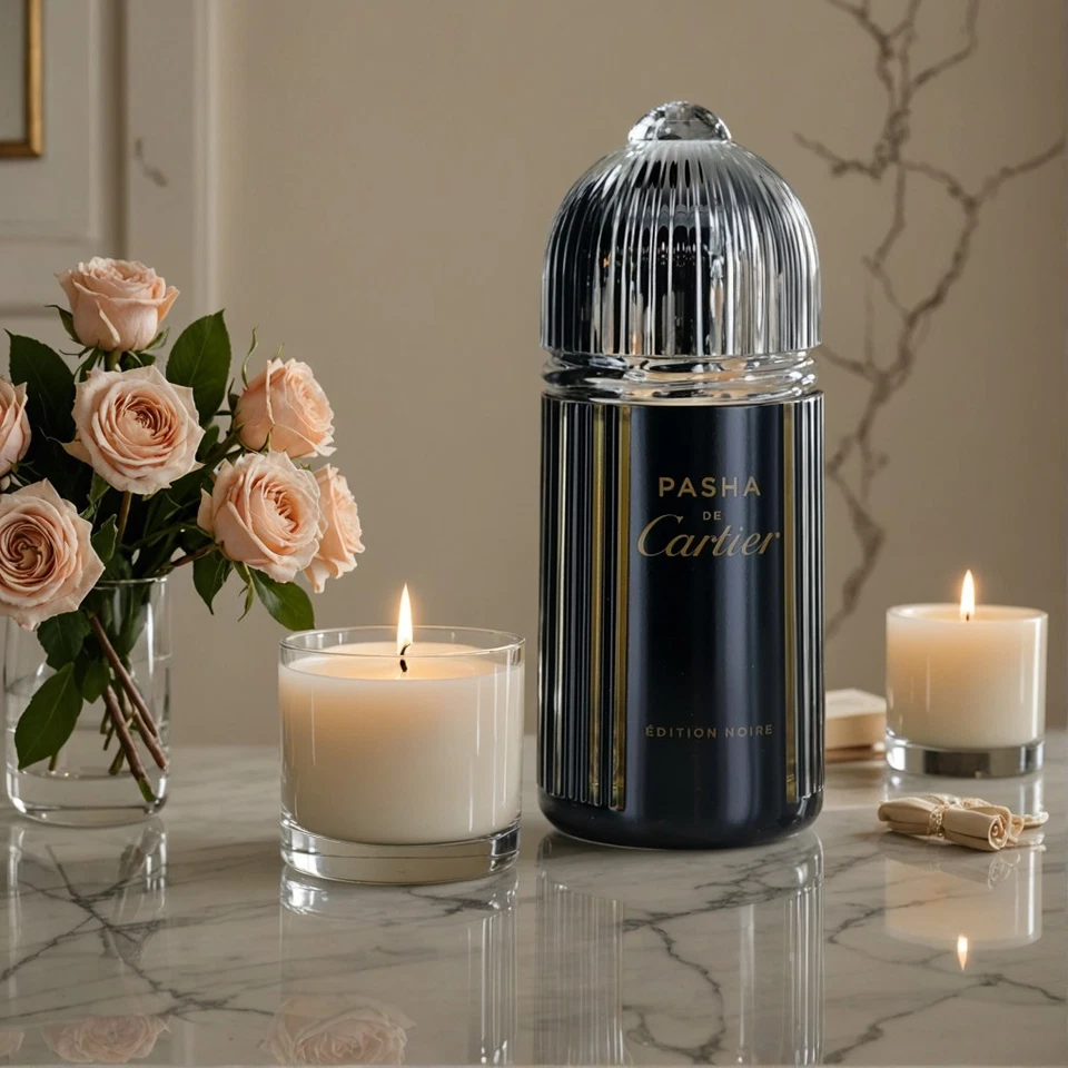 Pasha de Cartier Edición Noire por Cartier, 3,3 OZ eau de parfum spray hombre edición limitada Foto 4 de 4