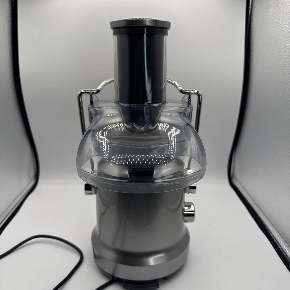 Breville Juice Fountain Cold 850W Centrifugal Juicer Silver BJE430SIL Tested - Image 4 of 4