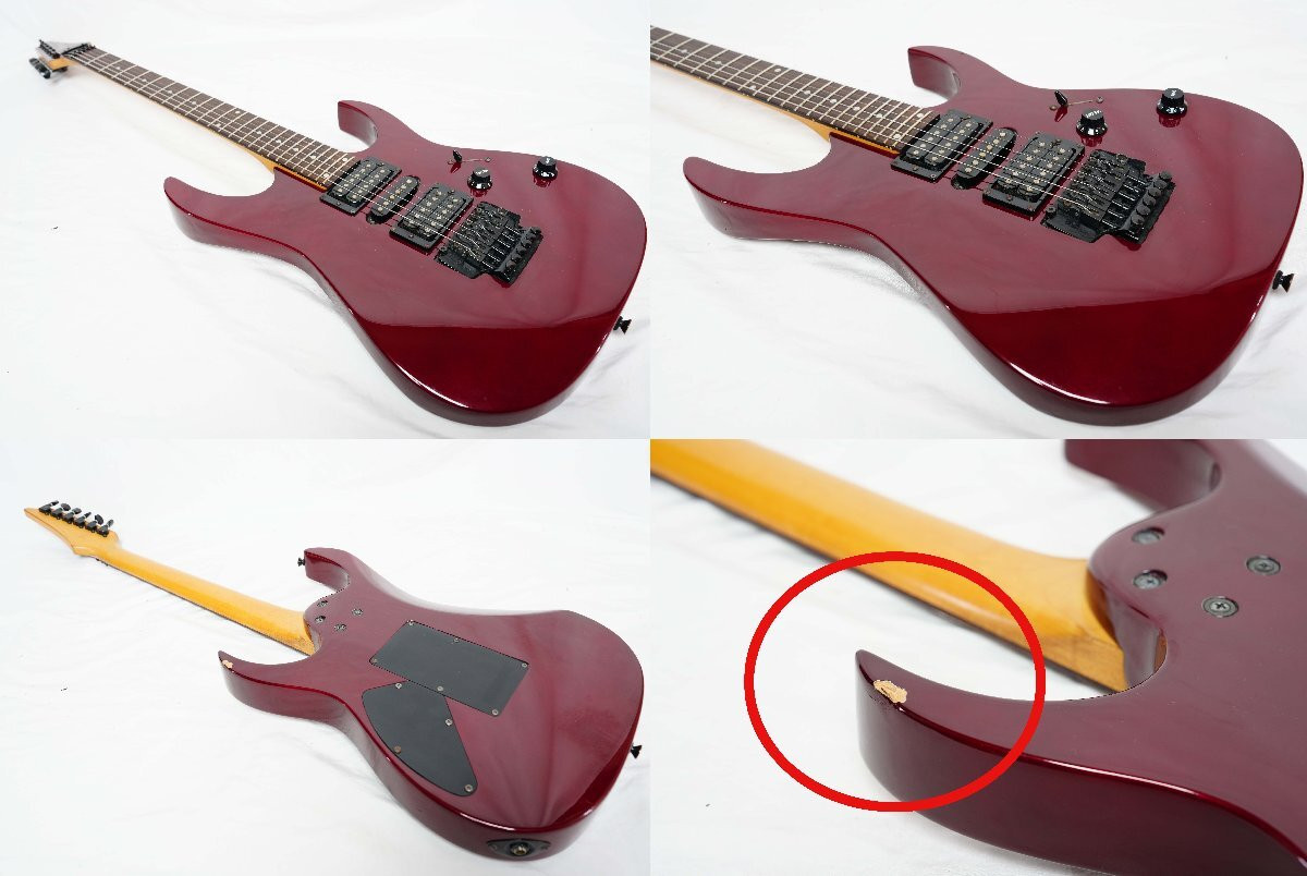 Ibanez 国産 90年代 RG quilted maple EMG Ibanez RG4EXQM1 Quilted Maple Top Electric Guitar