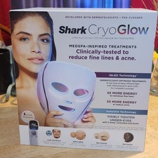 View Shark -CryoGlow Under- Eye Cooling + LED Anti-Aging & Skin Clearing Face Mask on eBay Shark -CryoGlow Under- Eye Cooling + LED Anti-Aging & Skin Clearing Face Mask