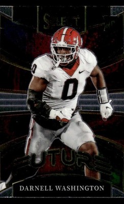 2023 PANINI SELECT DRAFT PICKS DARNELL WASHINGTON FUT-17 FUTURE RC GEORGIA