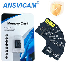 ANSVICAM Memory Card 128GB Micro SD TF 64GB 32GB U3 Micro SD 100Mb Reading Speed