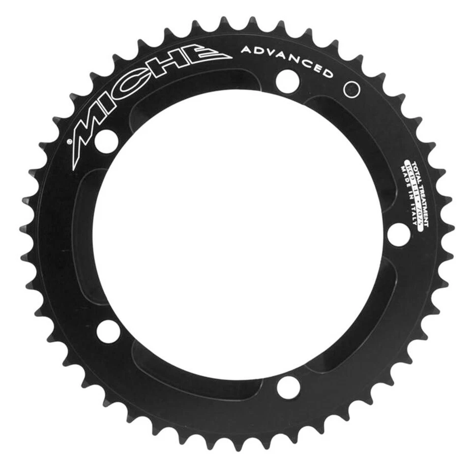 Miche 144PCD 1/8" Primato Advanced Pista Bike MTB Chainring 47T Ring Black - Image 2 of 4