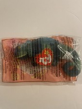 1999 McDonald  s Happy Meal TY Iggy The Iguana Teenie Beanie Baby Sealed 6