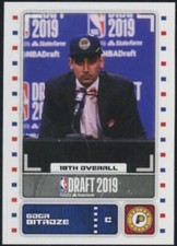 2019-20 Panini NBA Sticker Collection Goga Bitadze Rookie Sticker Pacers RC #94