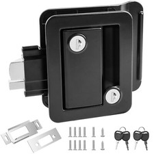 RV Door Lock Replacement - Paddle Deadbolt Latch for Trailers and Campers