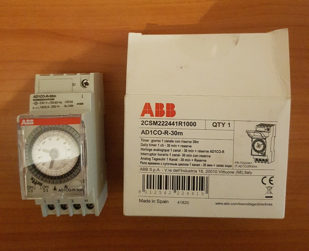 Abb AD1CO-30M INTERRUTTORE ORARIO MECCANICO