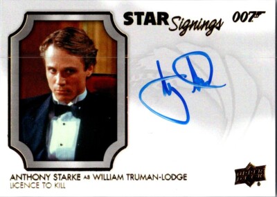James Bond Villains & Henchmen - Anthony Starke - Autograph - SS-AA