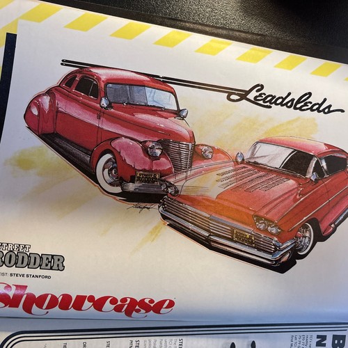 Vintage STREET RODDER Magazine Jan 1983 “Special” Do It Your Self” Issue Coupe - Picture 3 of 9