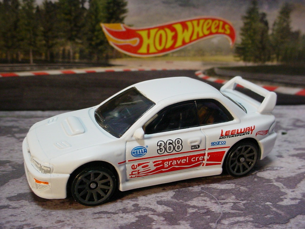 2024 Hot Wheels '98 SUBARU IMPREZA 22B STi-VERSION #244 white