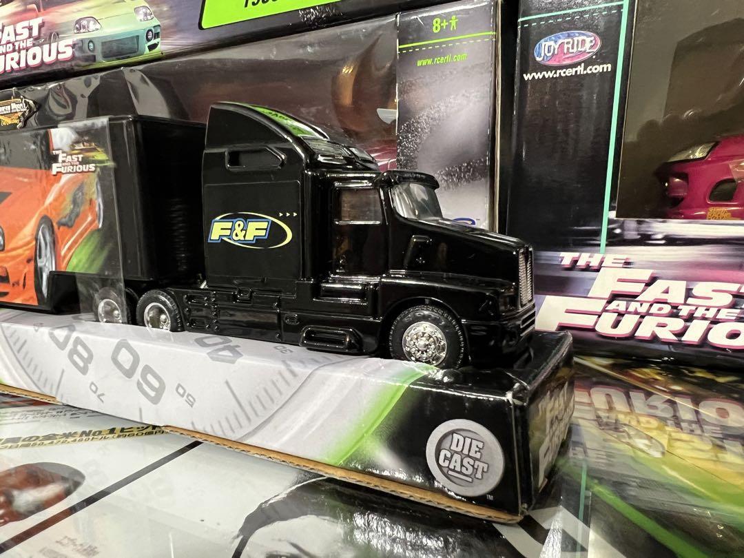 ミニカー FAST&FURIOUS Kenworth Transporter 1/64 Racing Champion 1/64 FAST & FURIOUS Kenworth Transporter Die