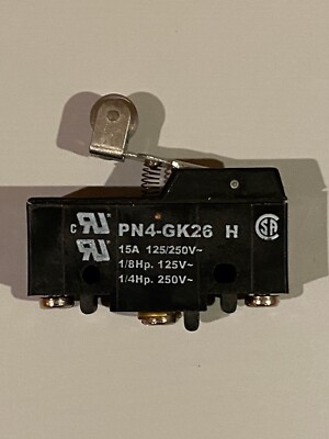 Saia-Burgess PN4-GK26 H Mikroschalter Hebel-Betätiger 15A 250V neu