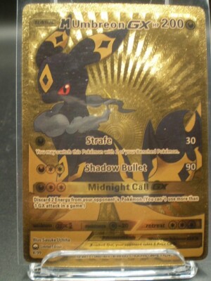 M Umbreon GX Silver Fan Art Pokemon Card NM | eBay M Umbreon GX Silver Fan Art Pokemon Card NM | eBay