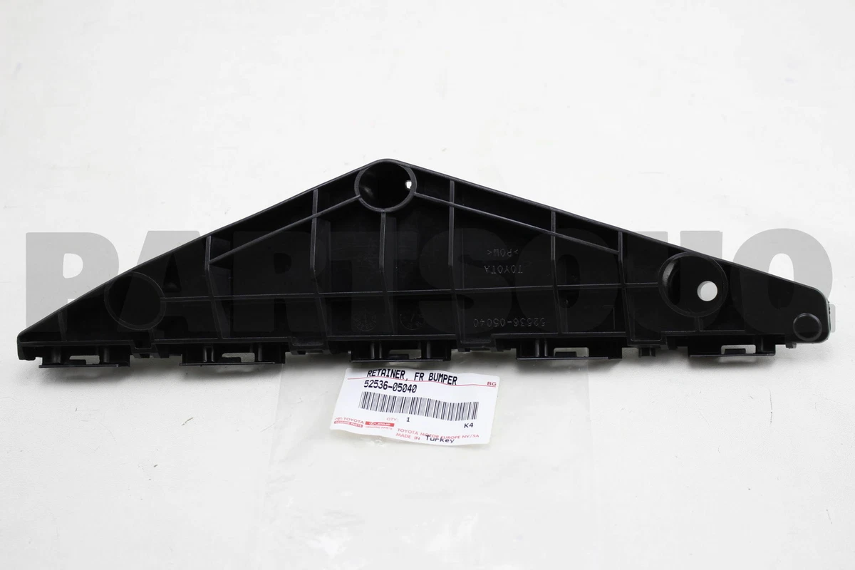 5253605040 Genuine Toyota RETAINER, FRONT BUMPER SIDE, LH 52536  