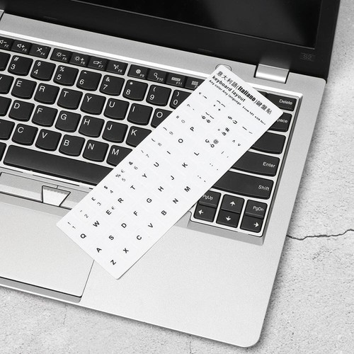 Russischer Brief Aufkleber mit Tastatur Spanisch Alphabetische Anordnung - Bild 7 von 14