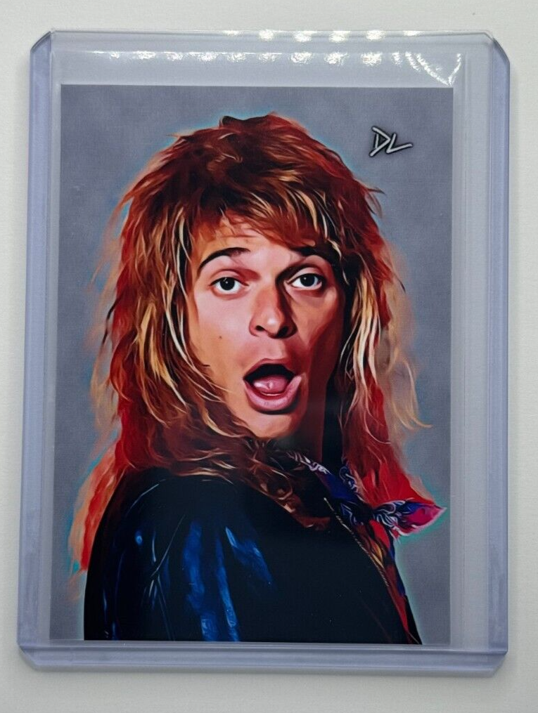 David Lee Roth Limited Edition Artist Signed 