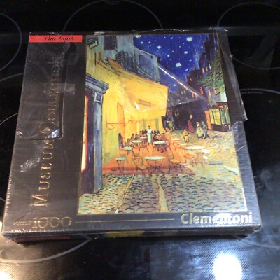 Clementoni Museum Collection Van Gogh Cafe Terrace at Night 1000 Piece Puzzle