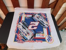Vintage Miller LITE Racing Rusty Wallace Nascar Bandana Souvenir