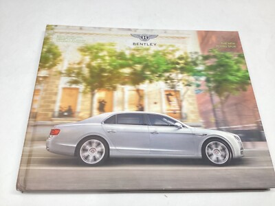 Bentley Motors THE NEW FLYING SPUR Hardcover Brochure Book