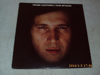 Chain Lightning By Don McLean (Vinyl 1978 Millennium) Record Album