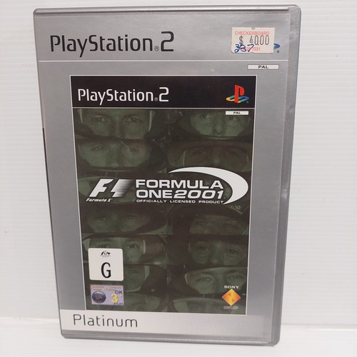 Jeu PS2 Formula One 2001 - Version NTSC-J Japon, Bon état, Complet Avec Boîtier Et Notice