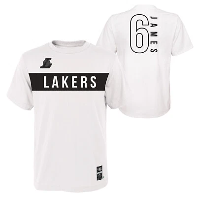 NBA T-Shirt Los Angeles Lakers Lebron James Skill Drill Basketball Tee Shirt - Bild 1 von 4