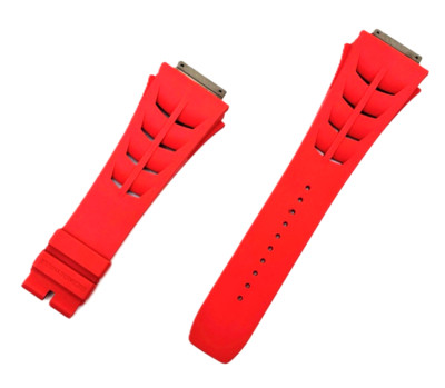 Richard Mille rotes Kautschuk Uhrenarmband RM 11-03 L
