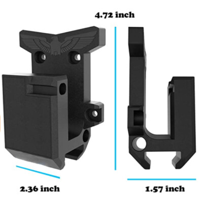 Gun Rack, Wood Gun Rack Wall Mount, Gun Display Rack Holds 5 Rifles, Shotguns, 132 Lb Heavy Duty Wall Storage Display Rifle Rack With Soft Padding P 010127103180 - View #9