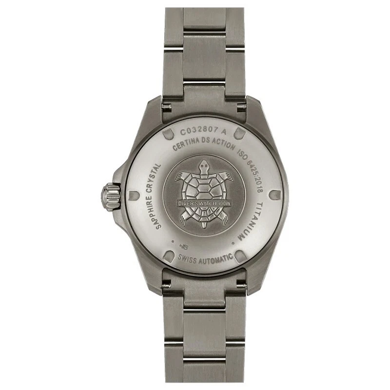 New Certina DS Action Diver 38mm Titanium Men's Watch C0328074408100 - Image 3 of 4