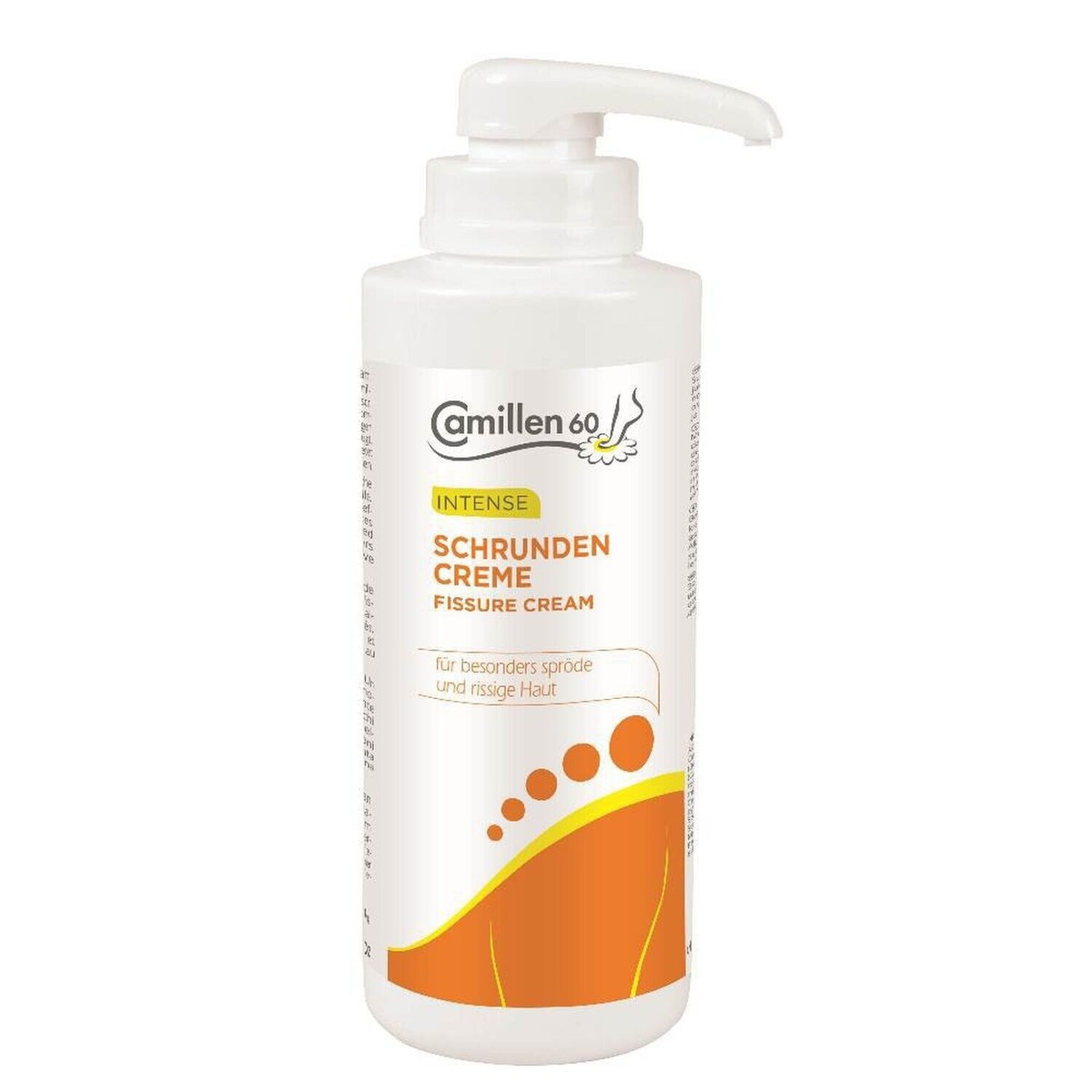Camillen 60 Handcreme Plus, 500 Ml Mit Spender – Mit 5% Urea Und Panthenol, Intensive Feuchtigkeitspflege