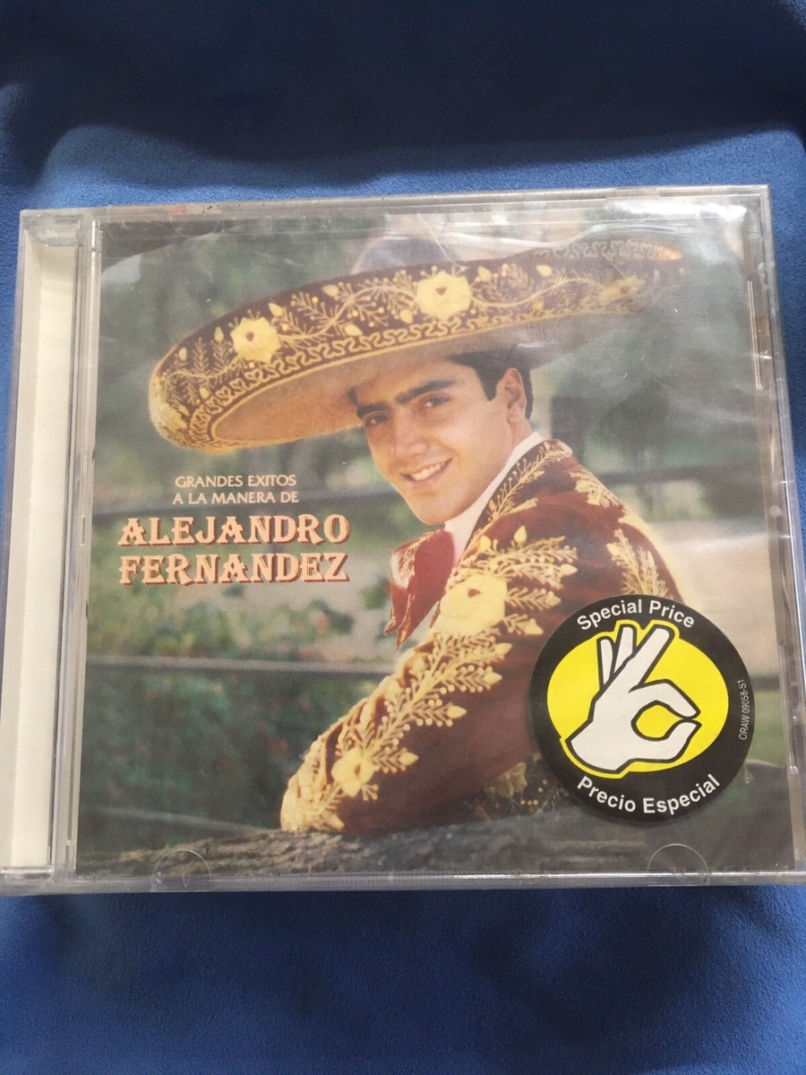 Grandes Exitos A La Manera De Alejandro Fernandez Cd: Alejandro