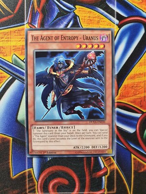 The Agent of Entropy - Uranus DUEA-EN036 Yu-Gi-Oh Card 1st Edition 
