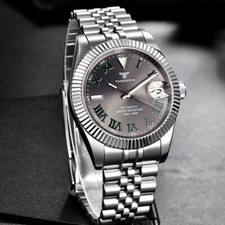 Tandorio New NH35 Roman Watch Dial Sapphire 39mm 200m Waterproof Watches for Men