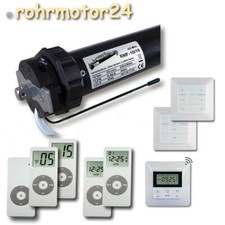 Funk Rolladenmotor RMF 10 bis 50 Nm SW40 SW60 oder RMF Handsender Zeitschaltuhr