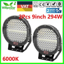 2x 9'' 294W LED Arbeitsscheinw…