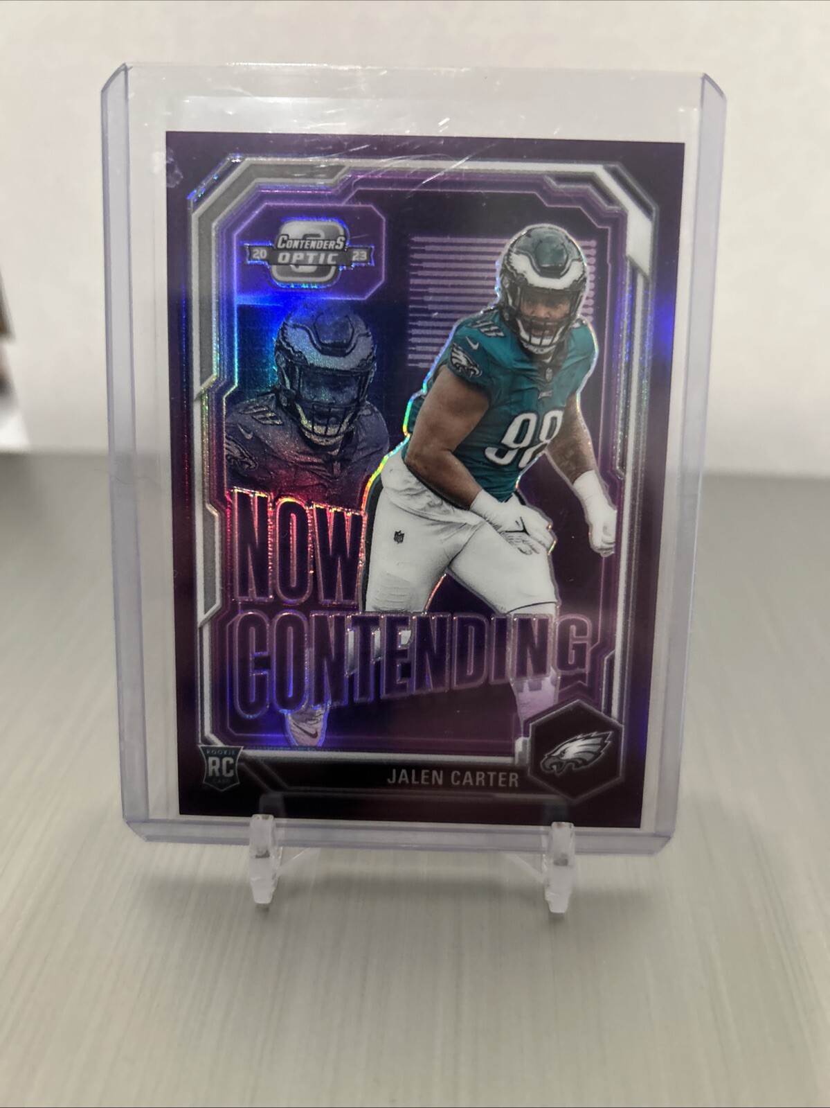 2023 Contenders Optic Jalen Carter RC Now Contending Eagles