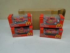 Racing Champions McDonald's 4 Car Set 1/64 Mail In? Hot Rods Truck
