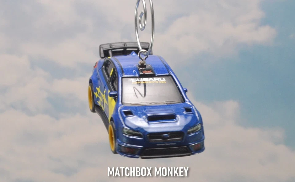 Subaru WRX STi Deluxe 2016 árbol de Navidad adorno Adorno Impreza World Rally Foto 3 de 4