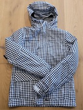 Protest Skijacke Damen Snowboard Trekking Wandern Schwarz Weiß Kariert L 40 Top!