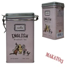 Tea Charbrew Winnie The Pooh English Breakfast 60 Bags Exp 11/27 New Locking Tin