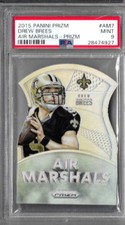2015 Panini Prizm Drew Brees Air Marshals - Prizm PSA 9