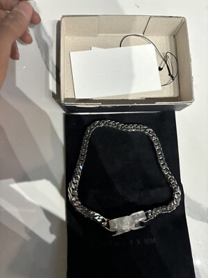 1017 ALYX 9SM Chain Necklace Transparent / Clear Buckle | eBay
