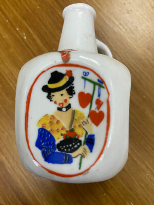 Vintage Ceramic Kirsch (Cherry Brandy)  empty bottle, Germany. No Contents.