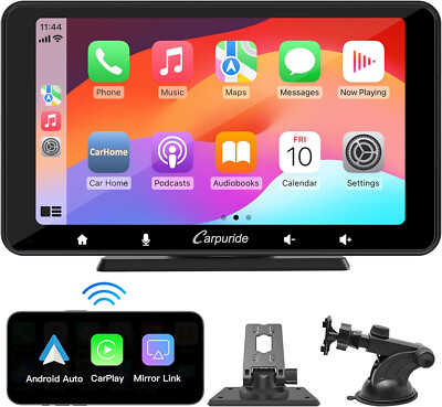 Carpuride W708 Wireless Apple Carplay Android Auto Touchscreen Autoradio Empfang