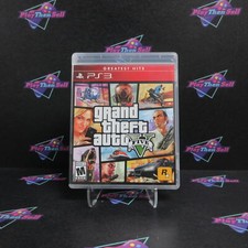 Grand Theft Auto V (5) PS3 PlayStation 3 GH + Map Complete - 1 Year Warranty EX