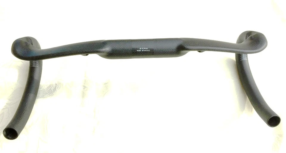 Carbon Rennrad Lenker  Aero Fahrradlenker 31.8mm 40cm 42cm 44cm Kohlefaser 220g - Bild 4 von 4