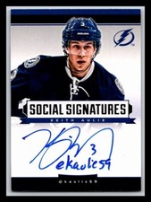2013-14 Panini Social Signatures #SSKA1 Keith Aulie