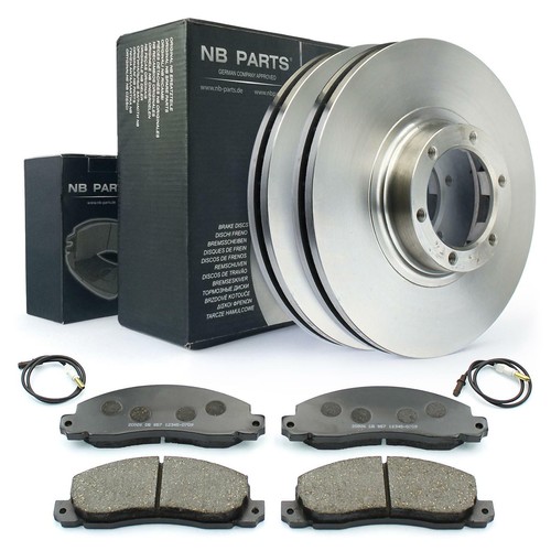 Brake Fit Front Brake Discs & Pads Kit For Renault Trafic II (2001-2014) – Fits 1.9L, 2.0L, 2.5L Diesel/Petrol