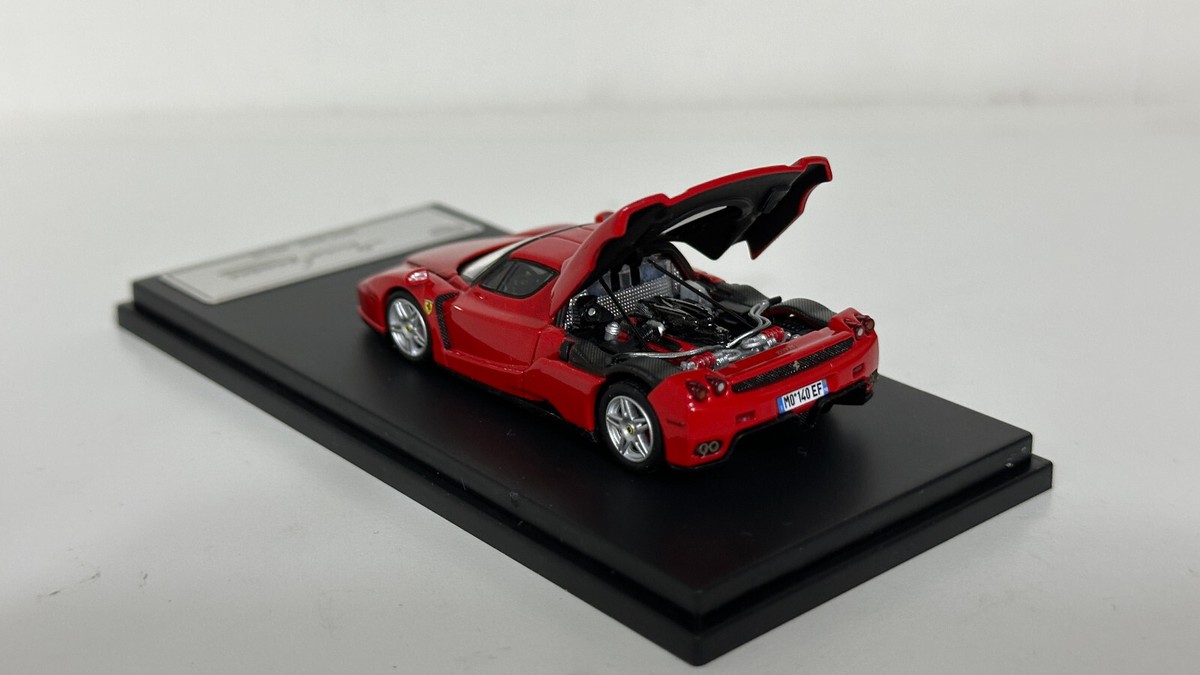King Model 1:64 Ferrari Enzo Red open hood Diecast Model | eBay