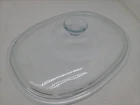Pyrex Replacement Lid 17 DC 11/2 20 Oblong Clear Glass Casserole